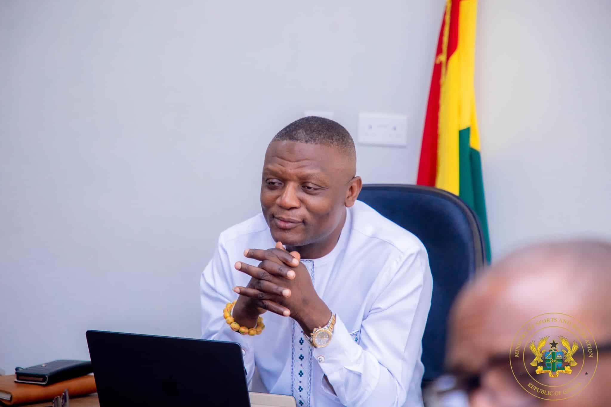 Sports Minister Kofi Adams outlines measures to combat hooliganism and enhance fan safety